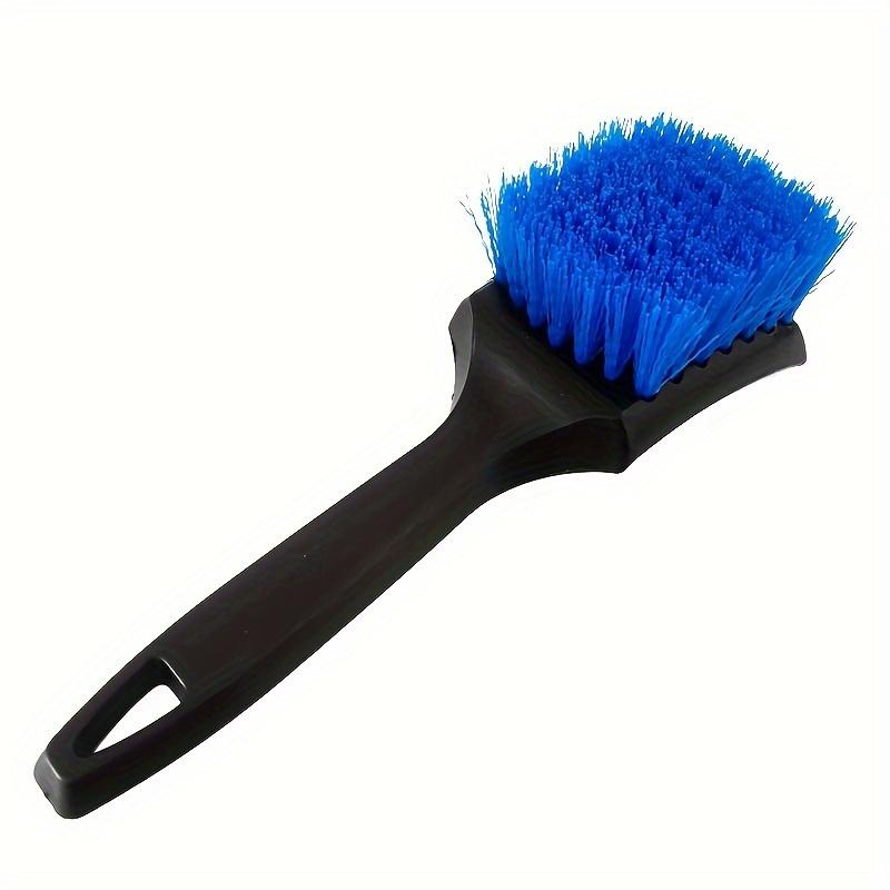 Multi-Purpose Car Tire Cleaning Brush with Stiff Bristles Durable PP Material for Auto Maintenance