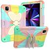 For iPad 7 8 9th 10th 11th Generation Case for iPad Air 2 3 4 5 Pro 2024 2025 11 10.2 10.9 Inch Mini 6 Tablet Case Stand Cover