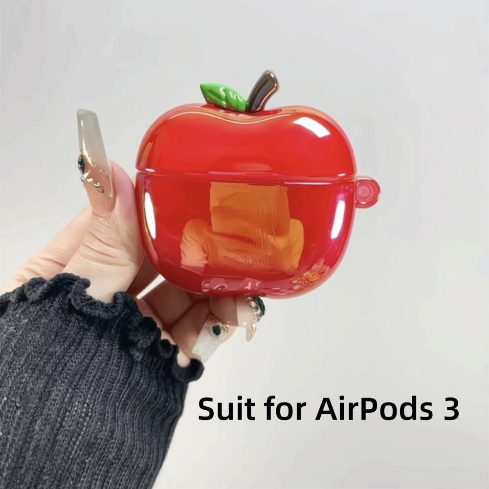 3D Transparent Earphone Protective Shell Protective Cover for AirPods 3/4 /  Airpods Pro 2/1 Gift
