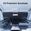Yousheng Car Sunshades Front Windshield Sunshade Blocks UV Rays Reduces Heat Accumulation Cooling Car Windshield Cover Fuel Saving Car Accessory