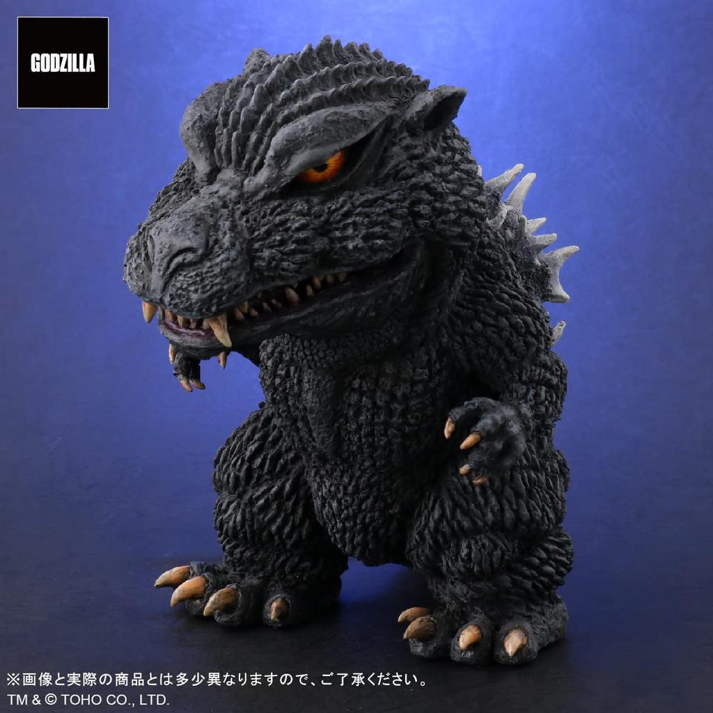 Godzilla General Distribution Version Height 140mm PVC Painted Finished Figure X-Plus Defo-Real (2004) Approx. Non-scale
