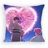 Ragna Crimson Ragna Pillow Case Sofa Living Room for Bedroom car Headboard Backrest Cushion Square Cushion Nap Time