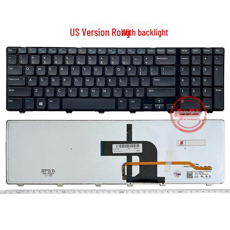 Applicable Keyboard for DELL 17R 3721/3737/5721/N3721/N5721/5737/5357 Models