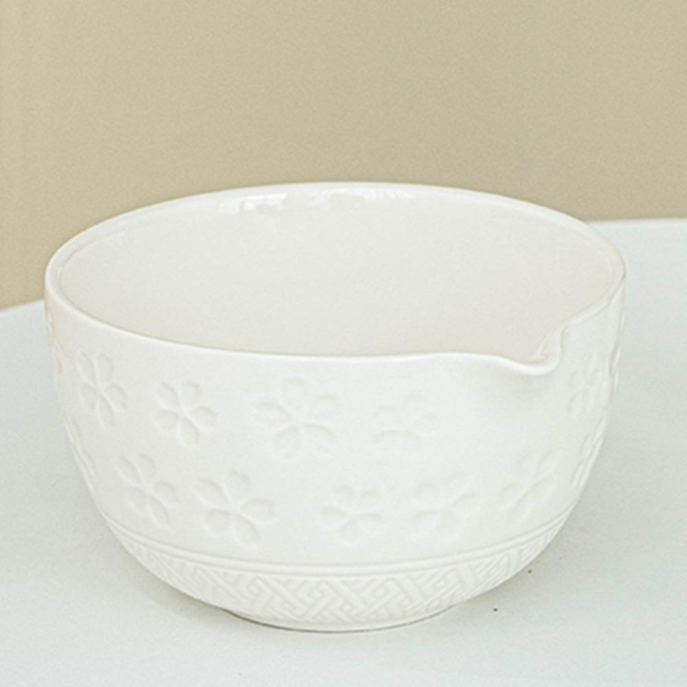 

Japanese Matcha Matcha Holder Large Capacity Whisk Stand Holder Simple Matcha Set Tea Making Tools White-1PC