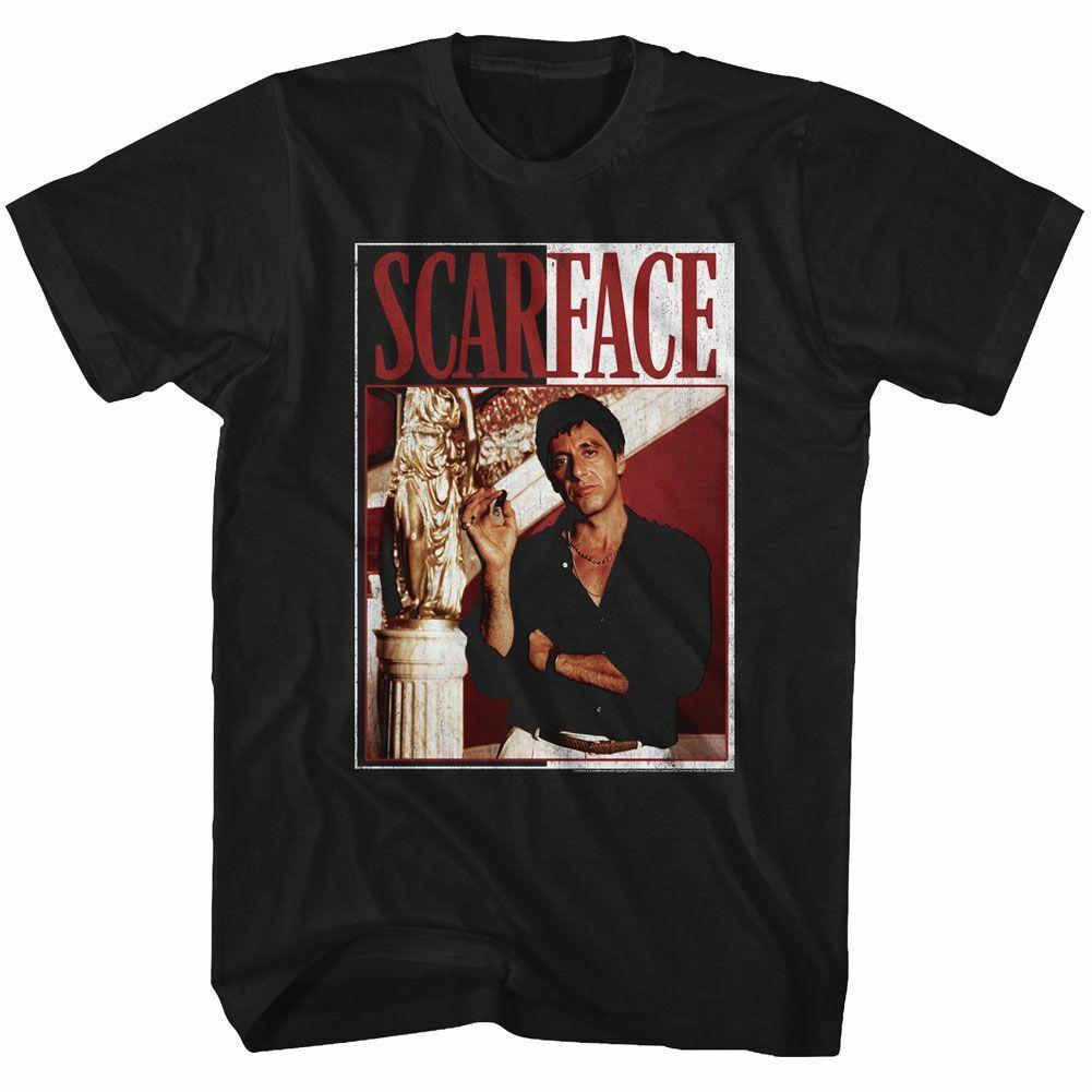 Scarface Scarface Black Adult T-Shirt XL
