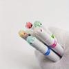 6Pcs/Set Creative Colored Highlighter Pen Set Flowers Line Shaped Line Shaped Marker  Journaling