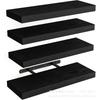 Wood Wall Shelf Floating Shelves for Living Room TV Wall Bookshelf Storage Rack Wooden Wall Mounted