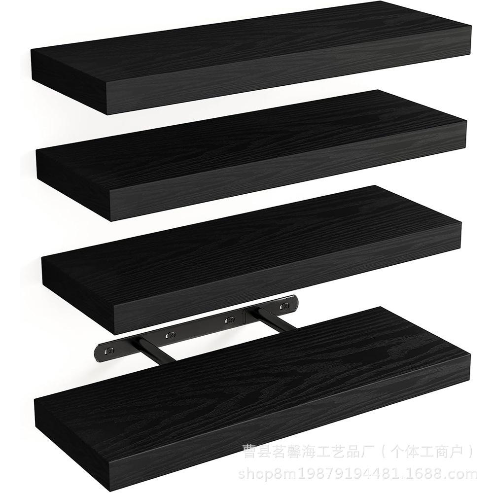 Wood Wall Shelf Floating Shelves for Living Room TV Wall Bookshelf Storage Rack Wooden Wall Mounted