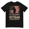 Im A Dad Grandpa And A Veteran Nothing Scares Me Veteran TShirt