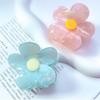 Acetate French Flower Hair Claw Small Hair Clip Female Hair Accessories Korean Style Headwear