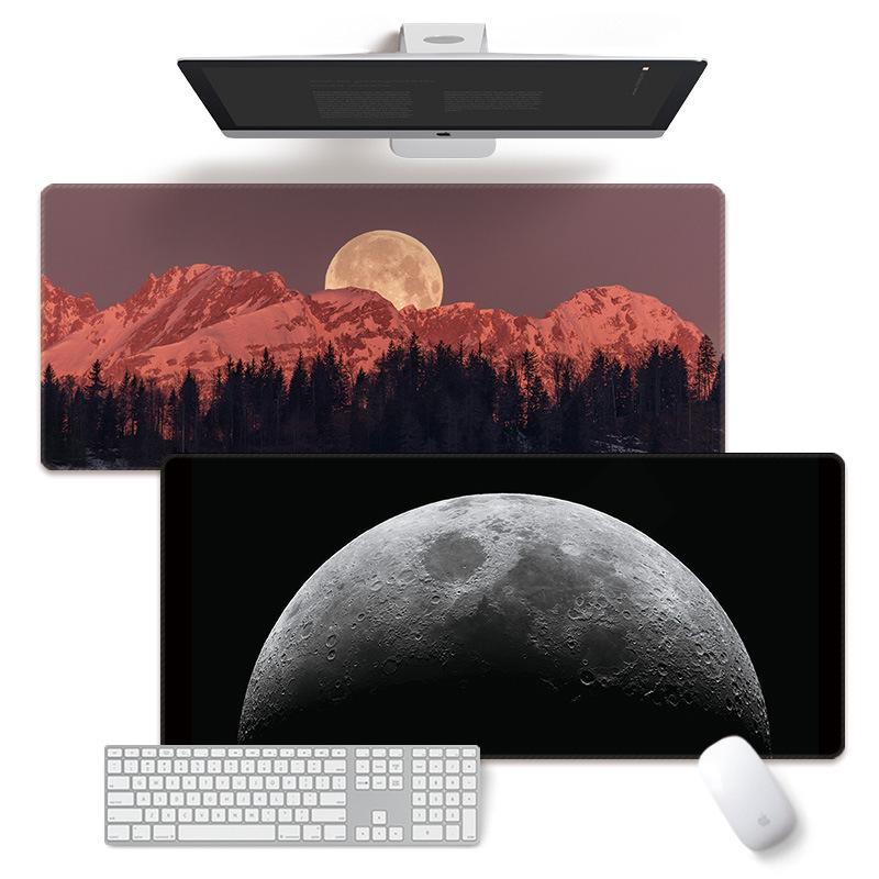 Extra Large Starry Sky Gaming Mouse Pad – Non-Slip, Thick for Dormitory or Office