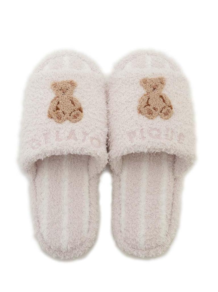 Gelato Pique Bear Stripe Room Shoes PWGS251534 PNK Free Size
