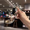 Stainless Steel Big Round Spoon Deep Big Head Spoon Household Soup Spoon 316 Stainless Steel Spiral Noodle Spoon