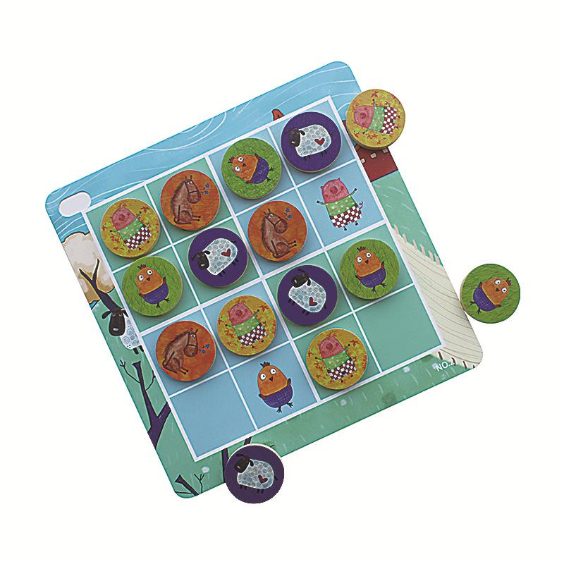 Pinwheel Children's Magnetic Sudoku Logic Puzzle Game for Elementary Students