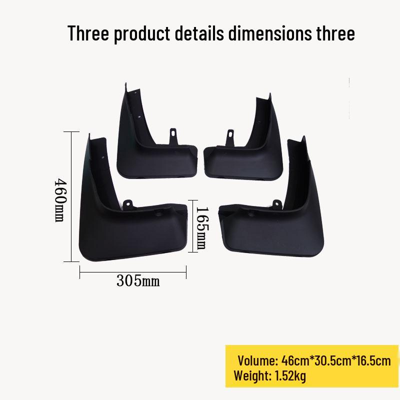 

BMW X5M F15 2014-2018 Soft Rubber Mudguards BMW X5 Sport 2014-2018