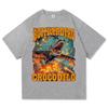 Brr Brr Patapim T Shirt Unisex Funny Italian Brainrot Meme Tshirt Cool Bombardiro Crocodillo Tralalero Tralala Cotton Tees Shirts