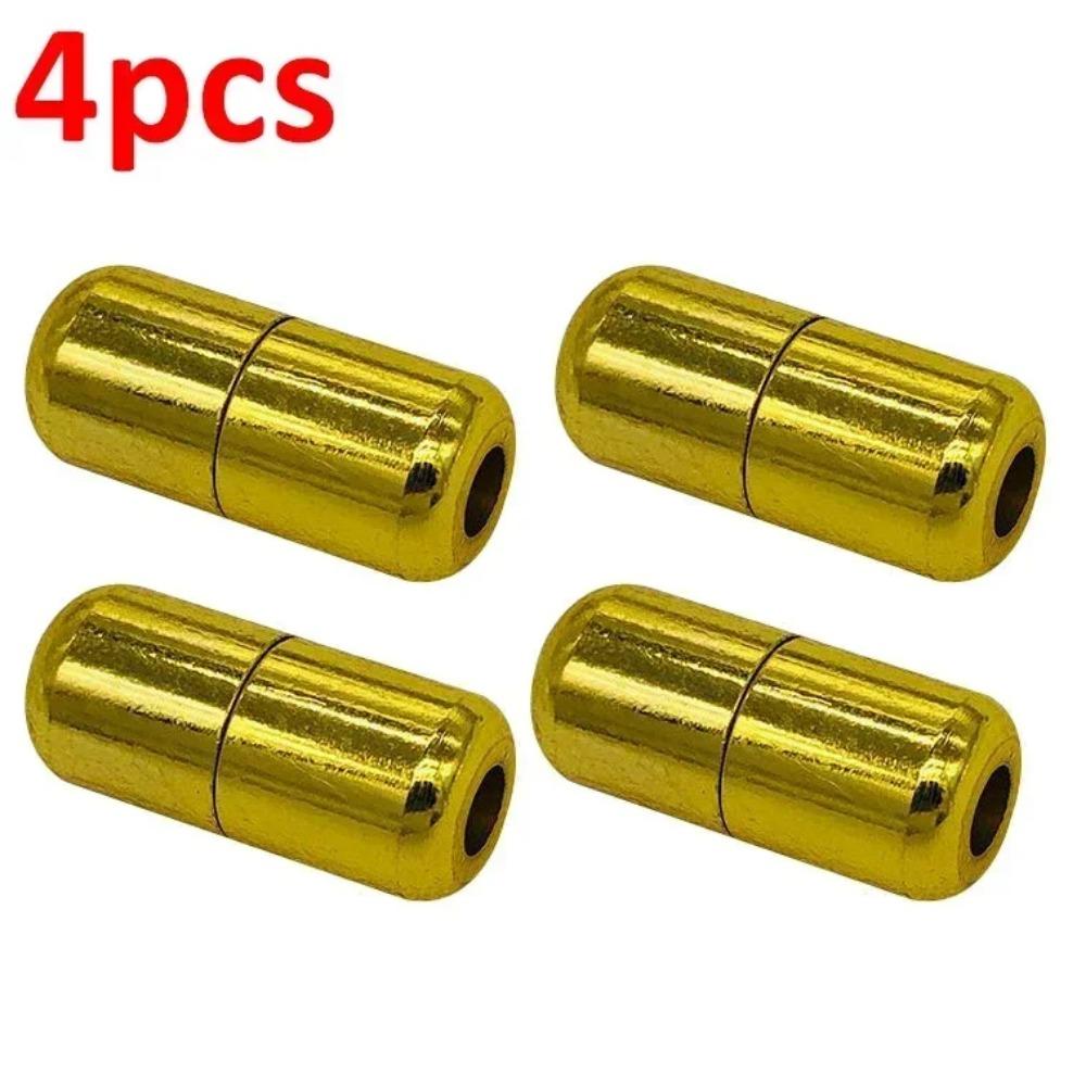 

Милая застежка для обуви из металла без завязок, капсульная застежка-кнопка для ленивых кроссовок, круглая пряжка для обуви 4pcs золотой