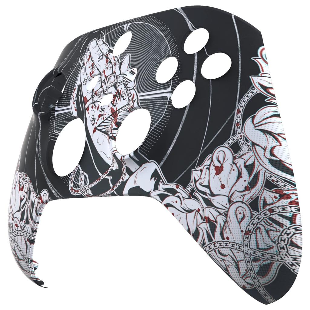 Custom Front Housing Shell for Xbox Series Featuring a Mildly Cover Faceplate for Xbox Series and Xbox Controller Not Hands eXtremeRate's X/S,