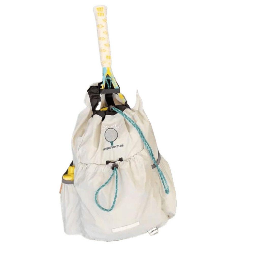 Large Capacity Fitness Shoulder Bag Nylon Drawstring Fitness Bag Girls