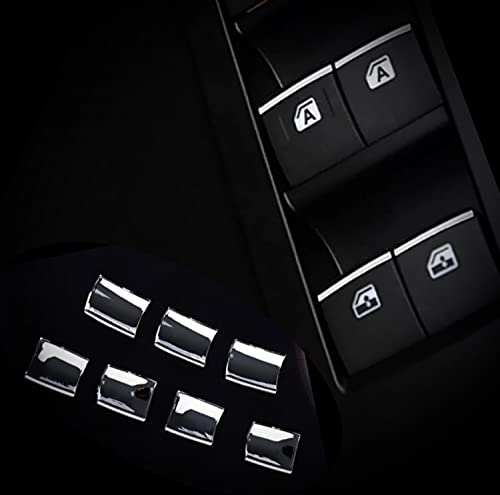 50 Series Prius Power Window Switch Chrome Garnish Decorative Cover ZVW50/ZVW51/ZVW52/ZVW55, Early/Late Models, PHV GR