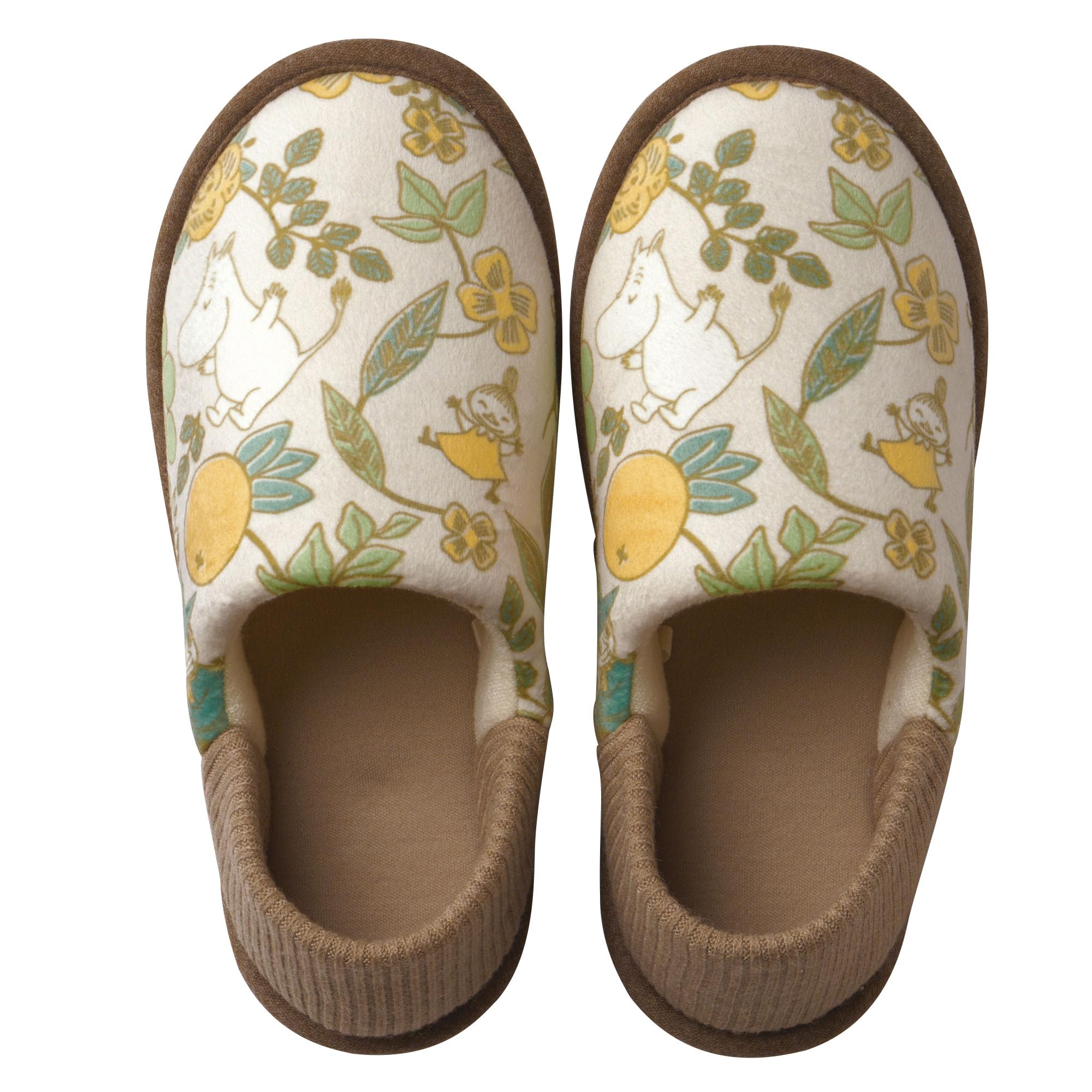 

Moomin Soft Babouche Medium Slippers, Beige, бежевый