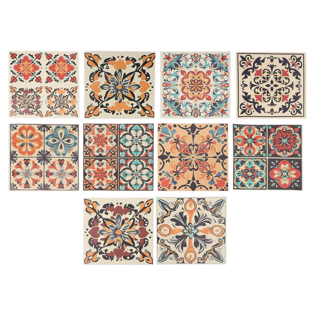 Kitchen Decoration Retro Tile Stickers Home Decor Solution