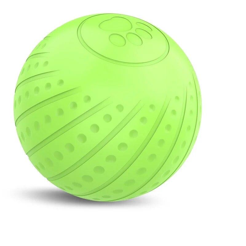 Professional Self-activating Pet Toy Dog Ball Electric Intelligent Wicked Ball O2 Durable Rubber Material Pets Dogs Bite Toy