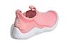 adidas Rapidazen S Rdy C Mesh Slip Resistant Anti Kick Low Top Kids' Running Shoes Pink White FX2572