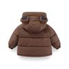Boys' 2026 Korean Style Cartoon Winter Down Jacket - Thickened Cotton Padded Outerwear