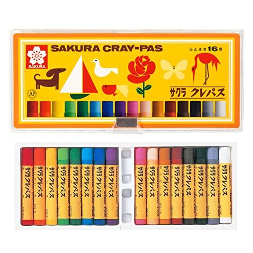 Sakura Cray-Pas Oil Pastels, 24 Colors, with Rubber Band, LP24R x1