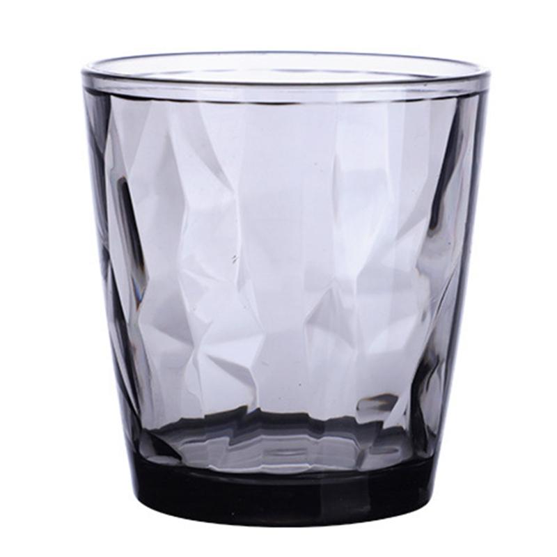 300ml Acrylic Drinking Cups Color Water Cup Juice Glasses Cups For Drinking Tea Transparent Cup Kitchen Dining Bar Tools
