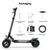 iScooter W9 1000W Electric Scooter, 45km/h Max Speed, 48V14Ah Battery, 45km Range, Dual Disc Brakes & App Control