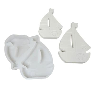 Sailing Ship Shape Silicone Molds for Candle Home Decoration Sailing Ship Soap Silicone Molds Epoxy Resin Silicone Molds