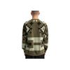 Nike Sb Icon Nomad Printed Plaid Embroidered Logo Crewneck Long Sleeve Sweatshirt Men Sweatshirt Green BV0877-222
