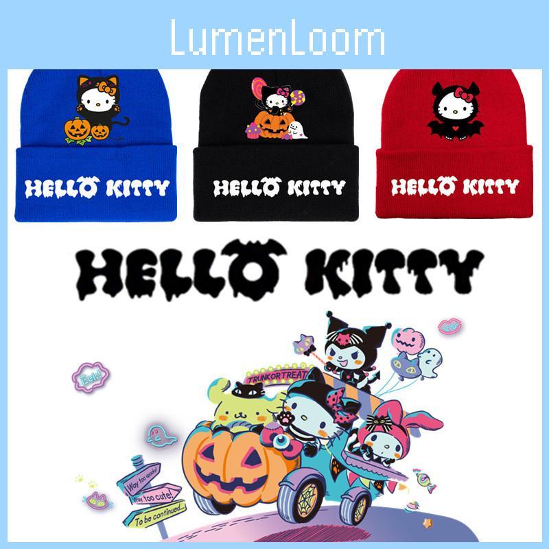Halloween Printed Knit Cap For Winter Teens And Cartoon Enthusiasts