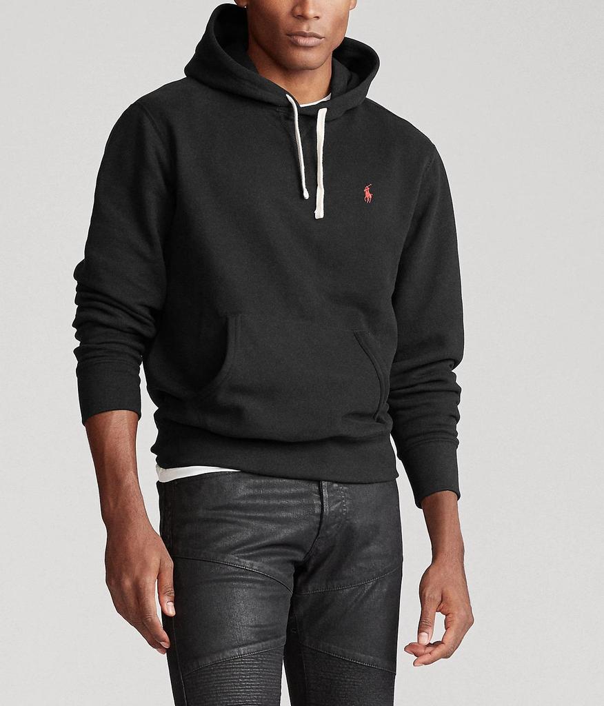 Ralph RL Gestickter Fleece-Hoodie mit Pferd - Unisex Lässiges Polo-Sweatshirt