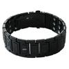 Cross Explosion: Ancient Red Copper Shield Magnet Bracelet with Wide Watch Strap Buckle for Men.