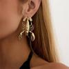 Fashionable Sea Style Earrings Crab/Lobster Ear Accessories For Girls Handmade Statement Jewelry