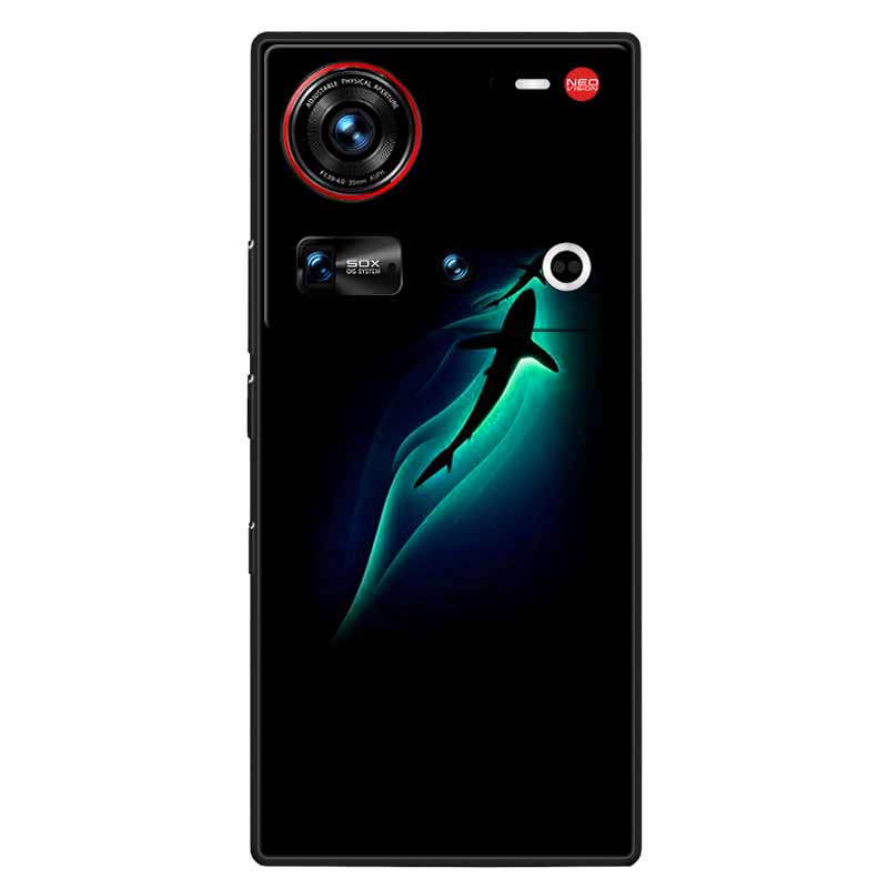 For ZTE Nubia Z70 Ultra 5G Case 6.85'' Black Silicone TPU Soft Phone Cover for Nubia Z70 Ultra Protective Back Shells Z 70 Ultra