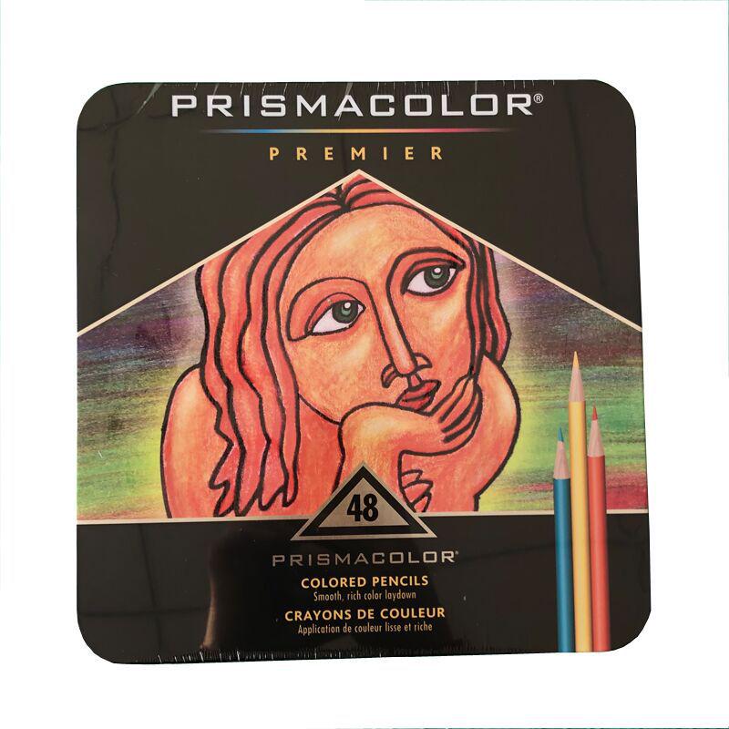 Set de Lápices de Colores Prismacolor - 12, 24 o 48 Colores en Caja de Hierro, Completamente Nuevo
