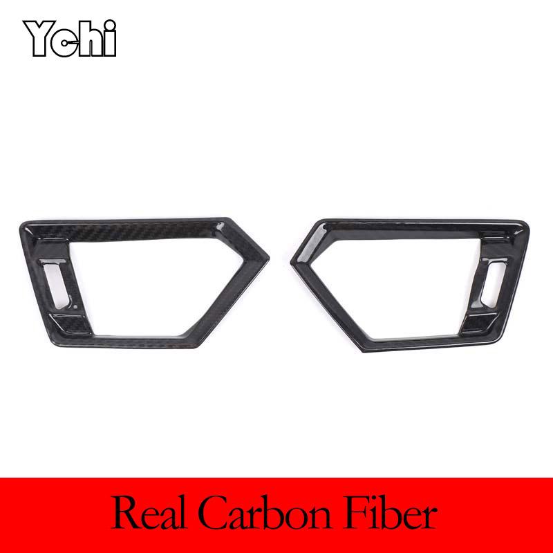 Real Carbon Fiber For BMW 3 Series G20 G21 G28 2020-2026 Car Side Air Conditioning Vent Outlet Cover Trim Car Accessories