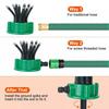 Flexible 360° Adjustable 12 Tubes Lawn Garden Yard Water Sprayer System Tools