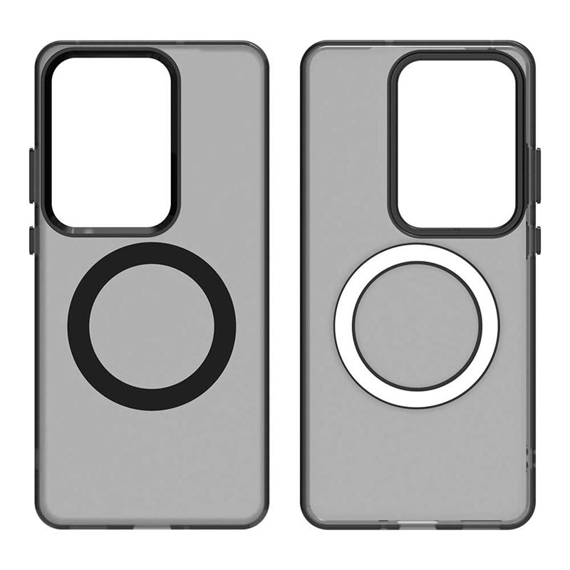 Transparent Case For Realme GT 6 China Case Realme GT6 Magnetic Adsorption Wireless Charge Back Cover For Realme GT 6 China Case