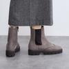 Side Gore Track Sole Gray 225 HIMIKO/Medallion Boots/641408