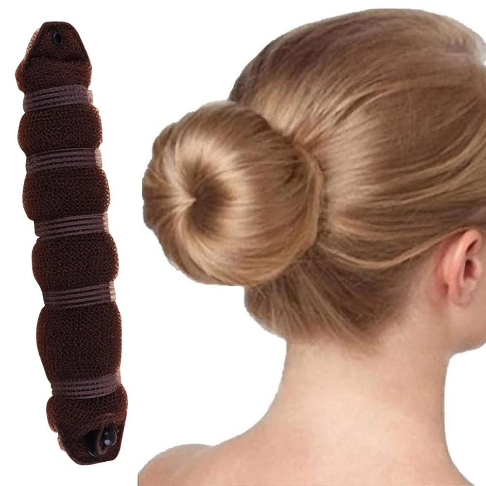 DIY Donut Bun Maker Hairstyle Foam Sponge Bun Shaper Meatball Head Hair Maker  Hair Styling Tools