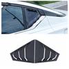 Carbon Fiber Rear Side Triangle Window Louvers for 2019-2021 Nissan Sylphy Teana