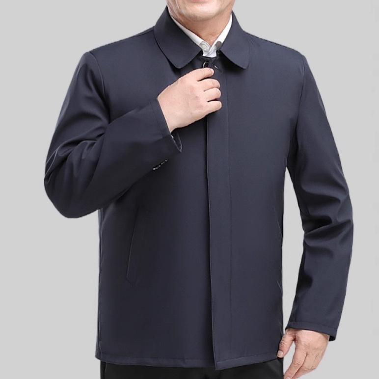 Men's Spring 2025 Middle-Aged & Elderly Dad Jacket