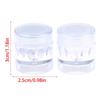 Chrome Pearl White Mirror Nail Powder Pigment 1g Rubbing Shell Effect For Nail Art Design Salon Use Daily Decor