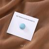 New 54color Matte Silk Scarf Hijab Magnet Brooch Strong Magnetic Buttons Round Shawl Dual-use Collar Clip Cufflinks