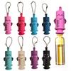 1PC PVC Ampoule Bottle Opener Keychain Syringe-Shaped Cutter Nurse Doctor Ampoule Bottle Opener Aid Medication Vial Breaker Tool